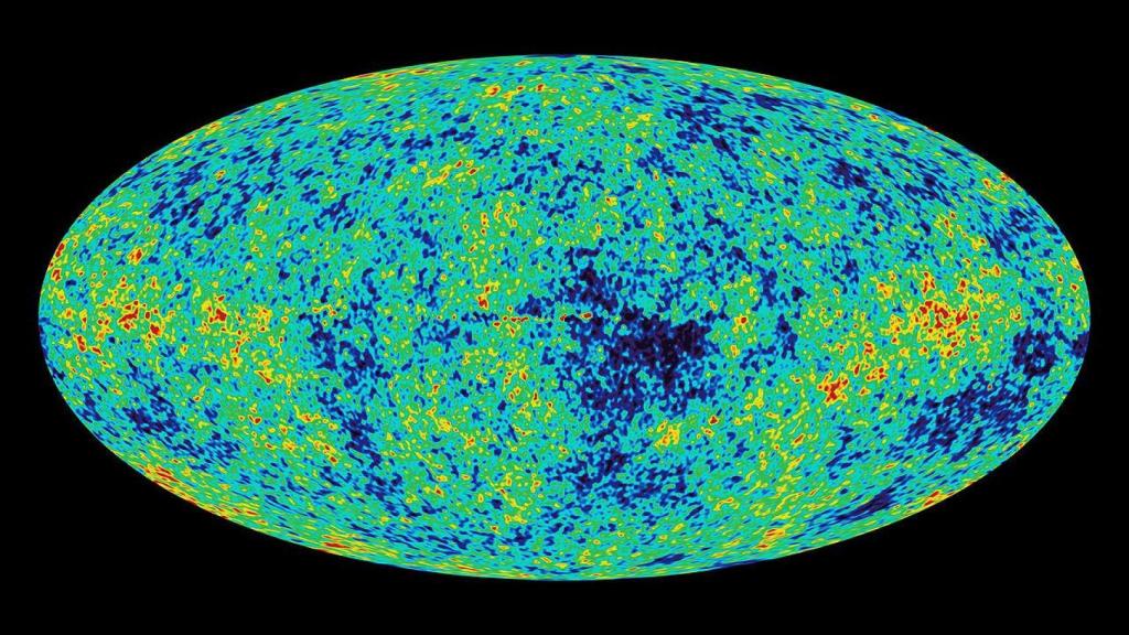 El fondo cósmico de microondas.