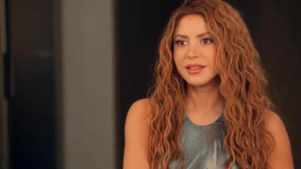 La cantante Shakira, en su entrevista con Henar Álvarez en 'Al cielo con ella'.