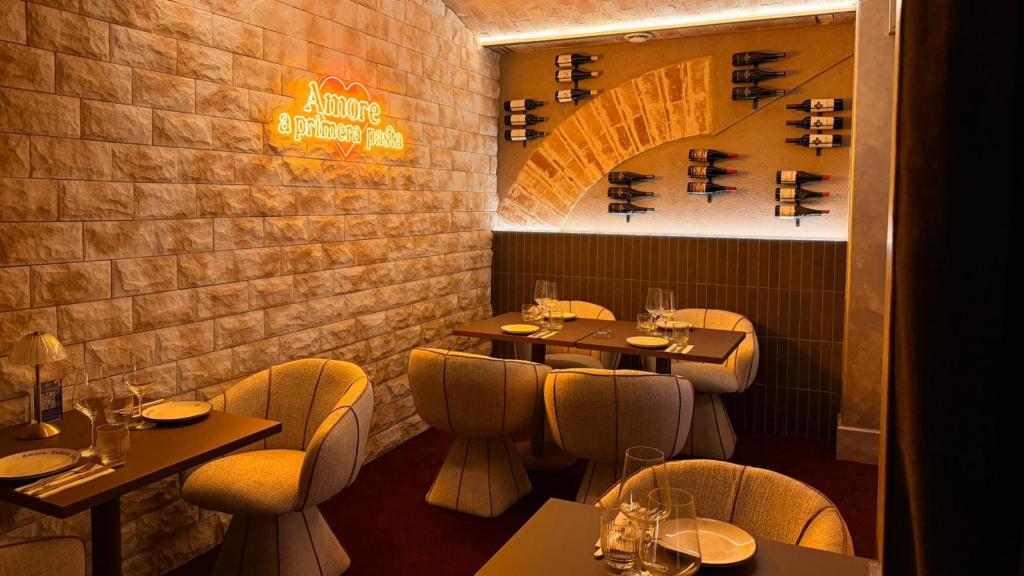La Bodega, la sala más privada y elegante de Nonna Limone. EE