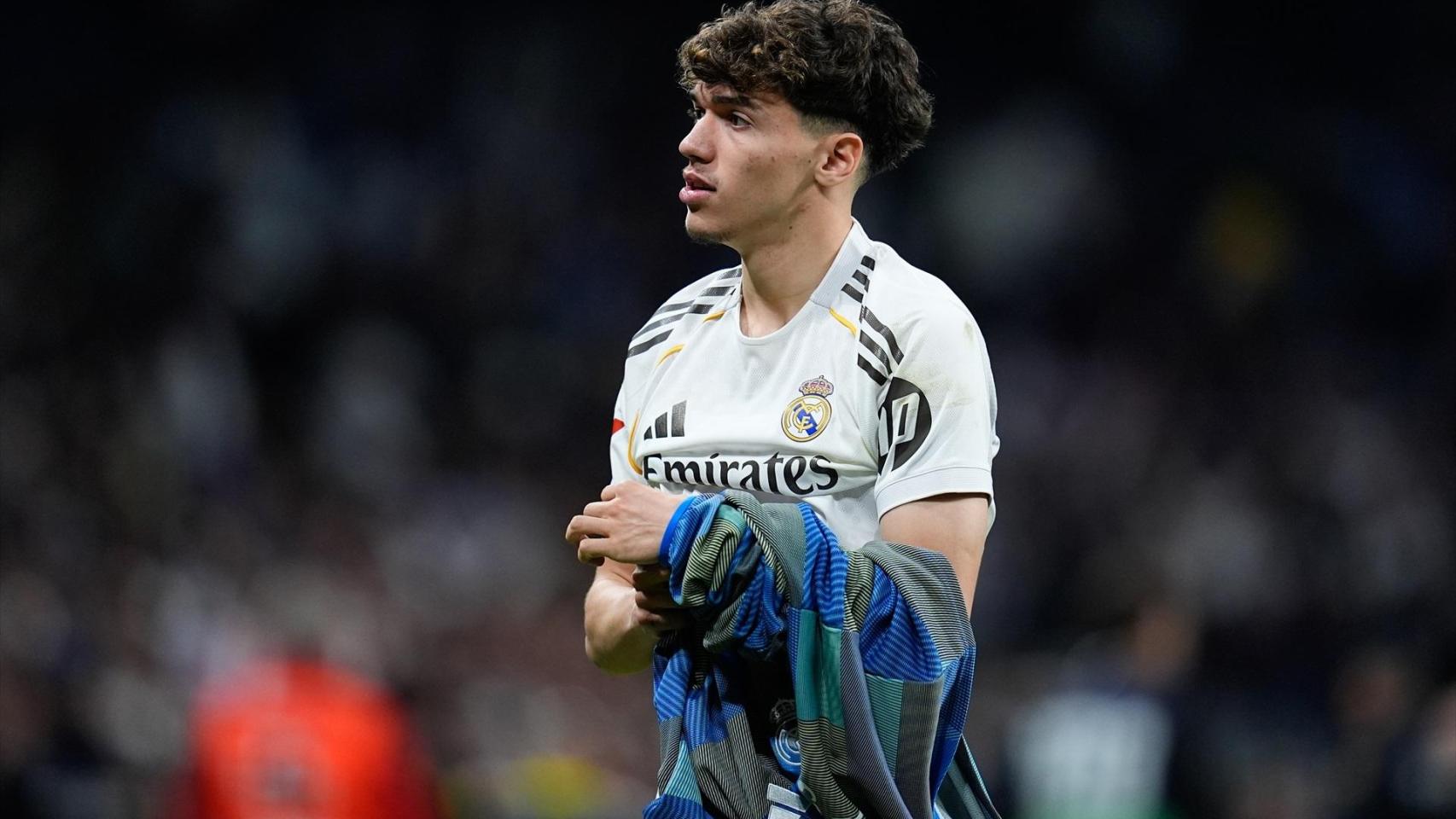 Thiago Pitarch, con el Real Madrid