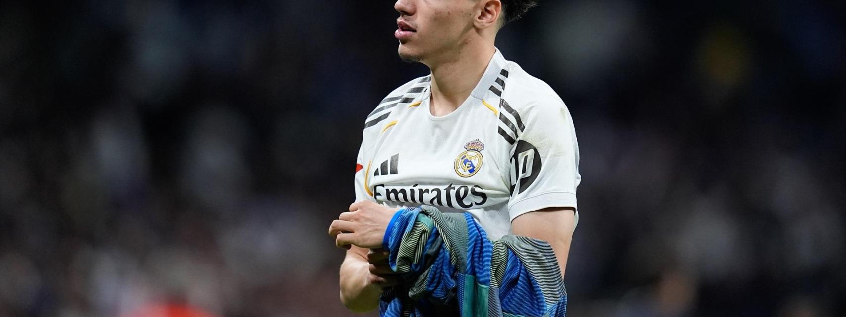 Thiago Pitarch, con el Real Madrid