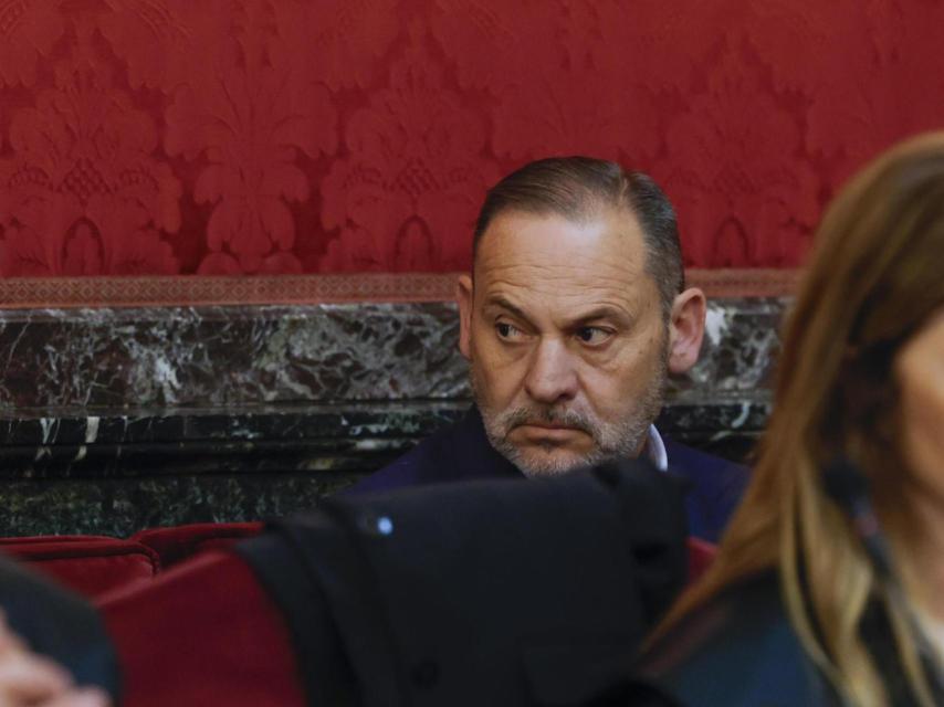 José Luis Ábalos en el Tribunal Supremo.