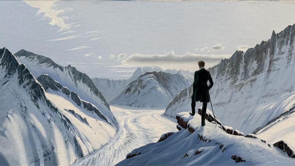 Jesus Mari Lazkano: 'After Friedrich, after Carus III', 2021. Foto: Mun