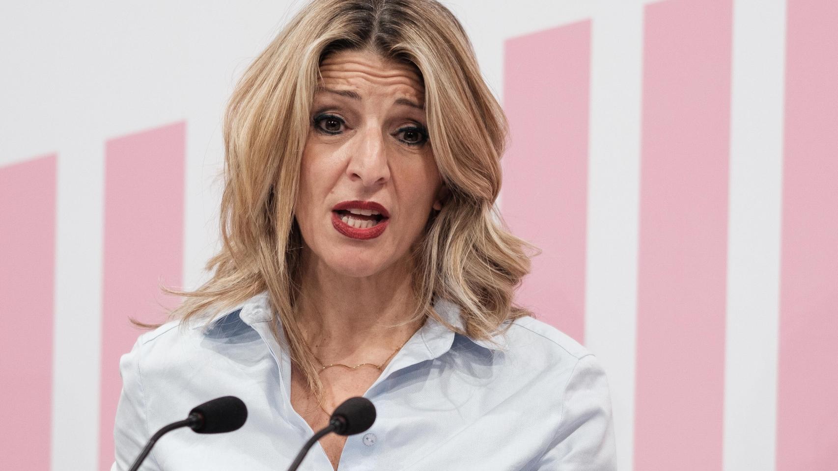 La ministra de Trabajo, Yolanda Díaz.