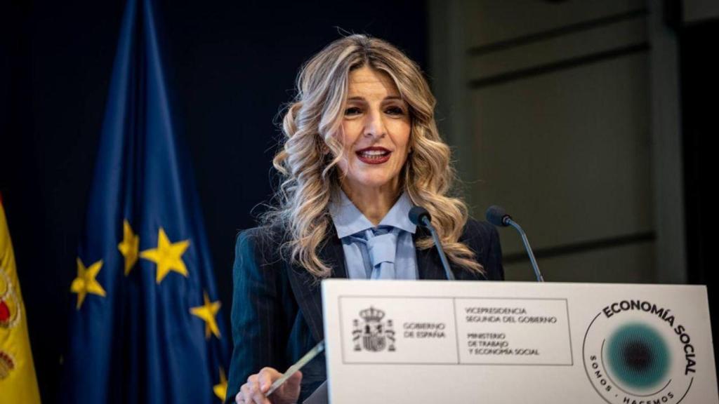 Yolanda Díaz, ministra de Trabajo.