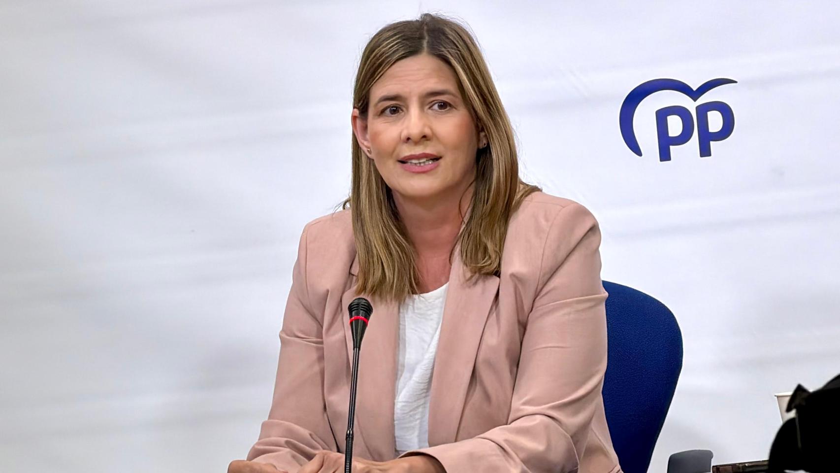 Carolina Agudo, secretaria general y portavoz del Partido Popular de Castilla-La Mancha.