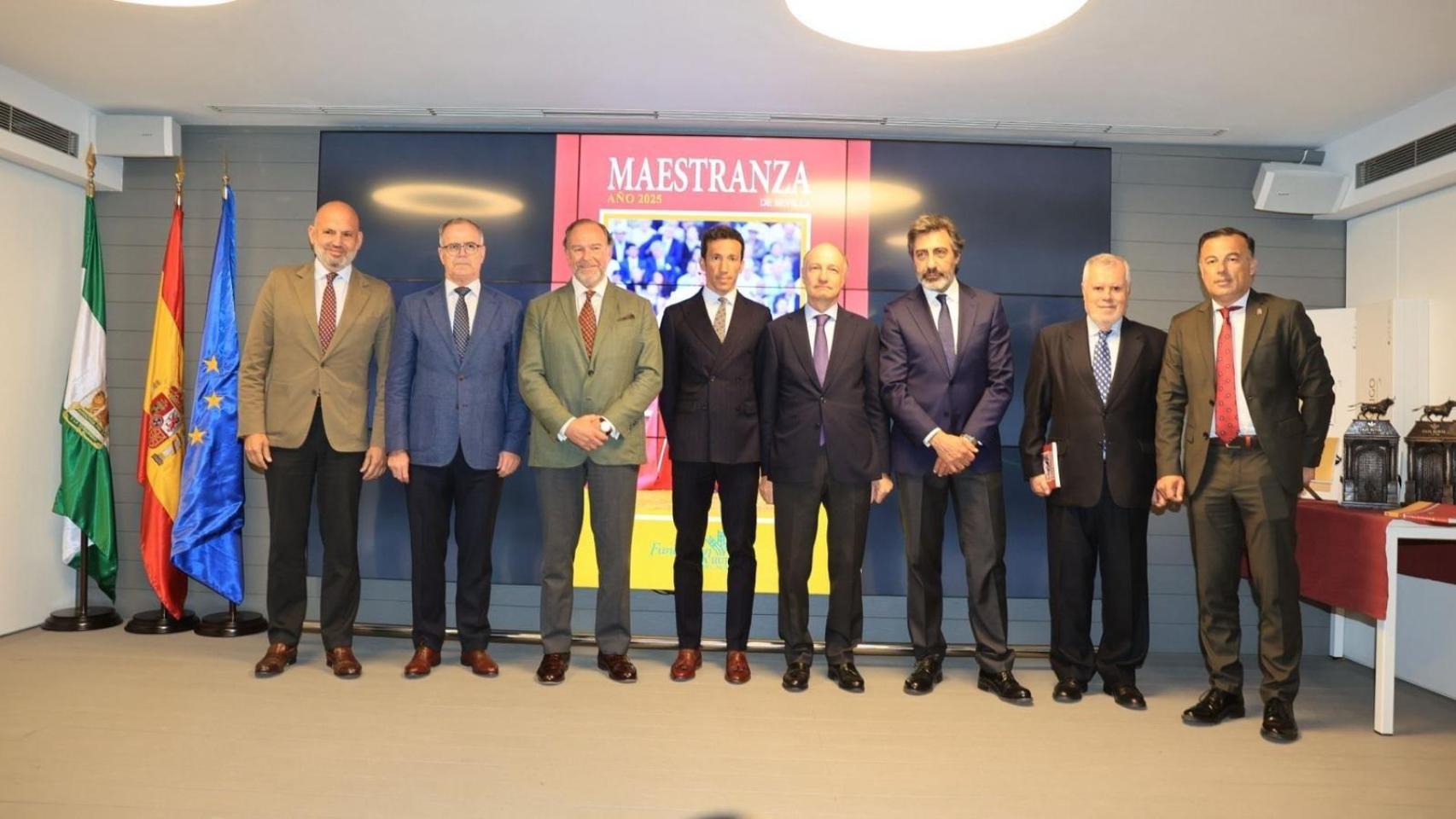 David de Miranda, Juan Pedro Domecq y Juan del Val, galardonados por la Fundación Caja Rural del Sur
