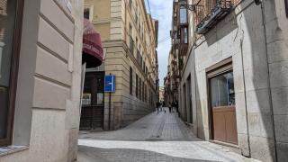 La calle La Plata, a escasos metros de la plaza de Zocodover.