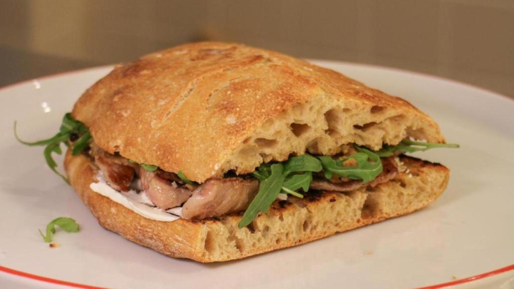 El bocata de Papo's, en Santiago, que opta a ser el mejor de España.
