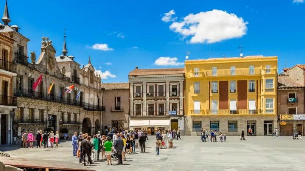 Plaza de Medina del Campo.
