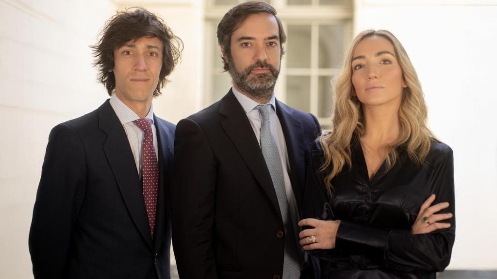 El equipo comercial de Rothschild & Co AM en Iberia: Tirso de Linos, Lorenzo Gallardo ('country head') y Natalia Ortega.