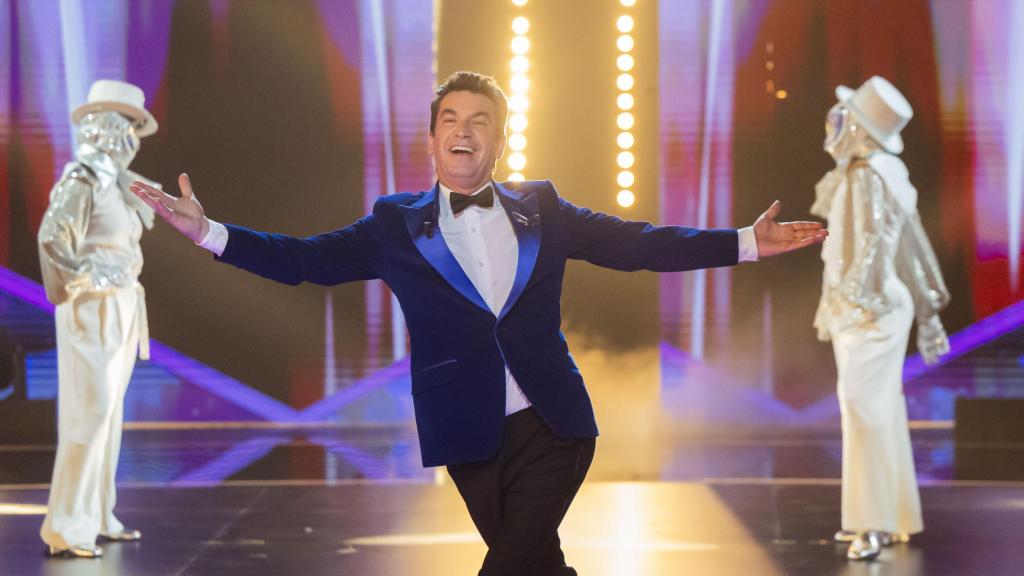 Arturo Valls, en el primer programa de 'Mask Singer 5'.