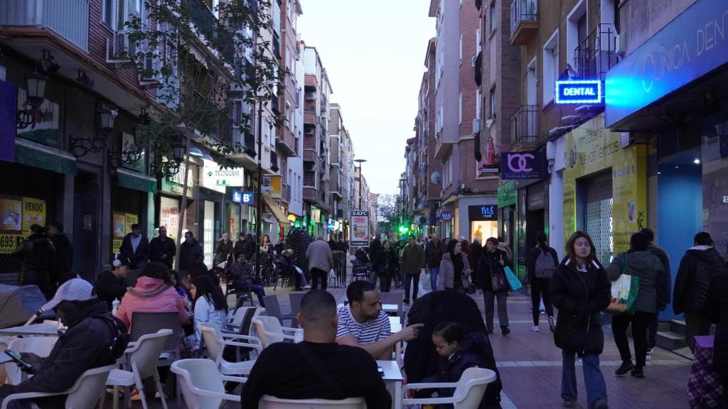Imagen de archivo de la calle Delicias en Zaragoza