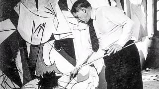What did Picasso think of the PNV's 'Guernica' reclamation that failed in 'his' Republic?