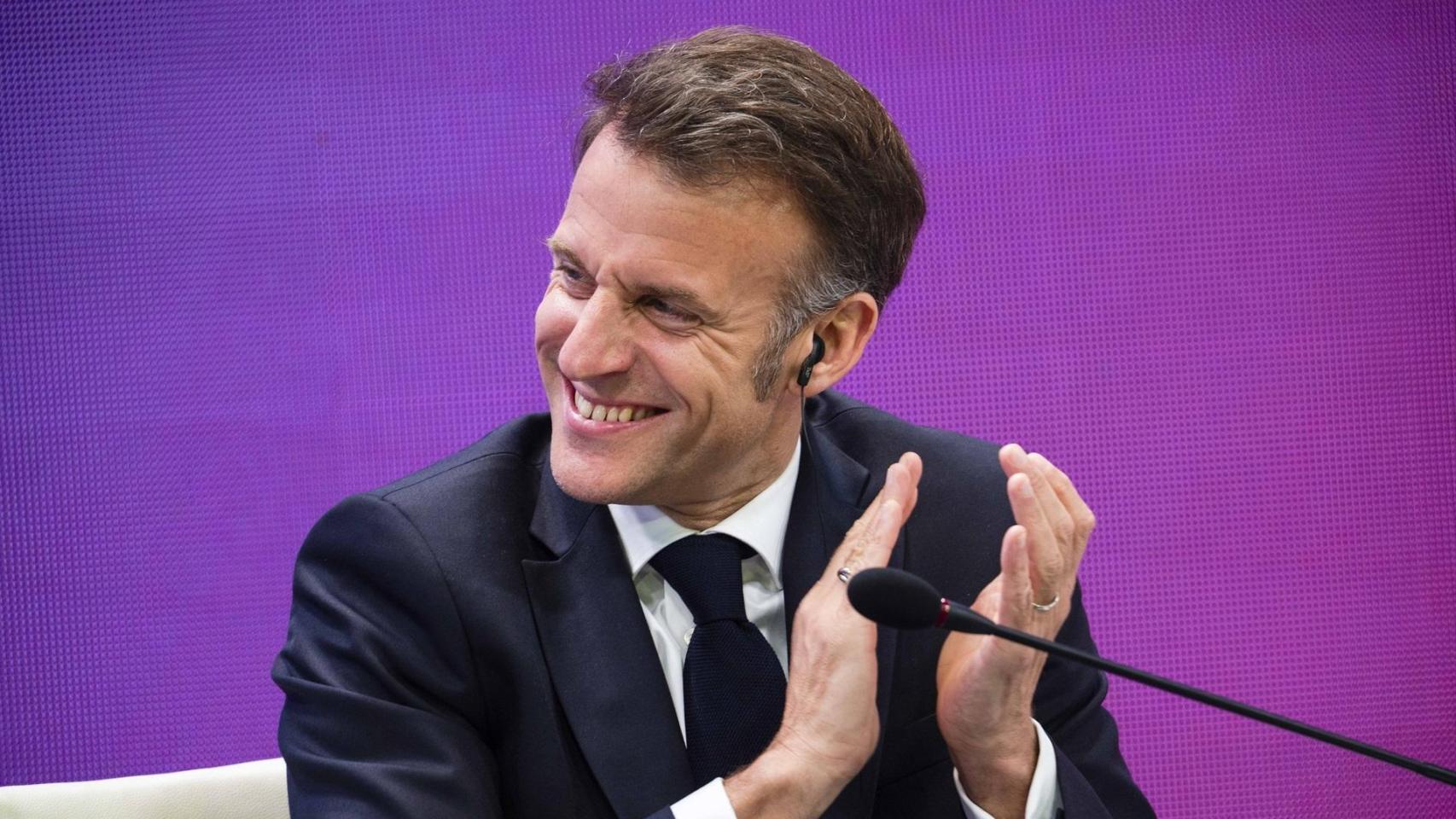 El presidente de Francia, Emmanuel Macron.