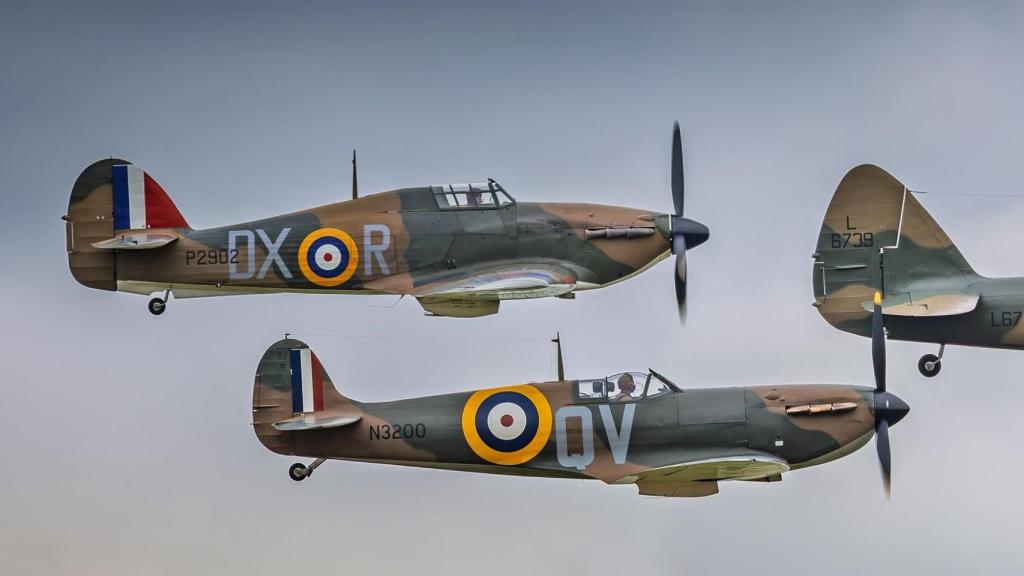 Los Spitfire y Hurricane “son verdaderamente icónicos”.