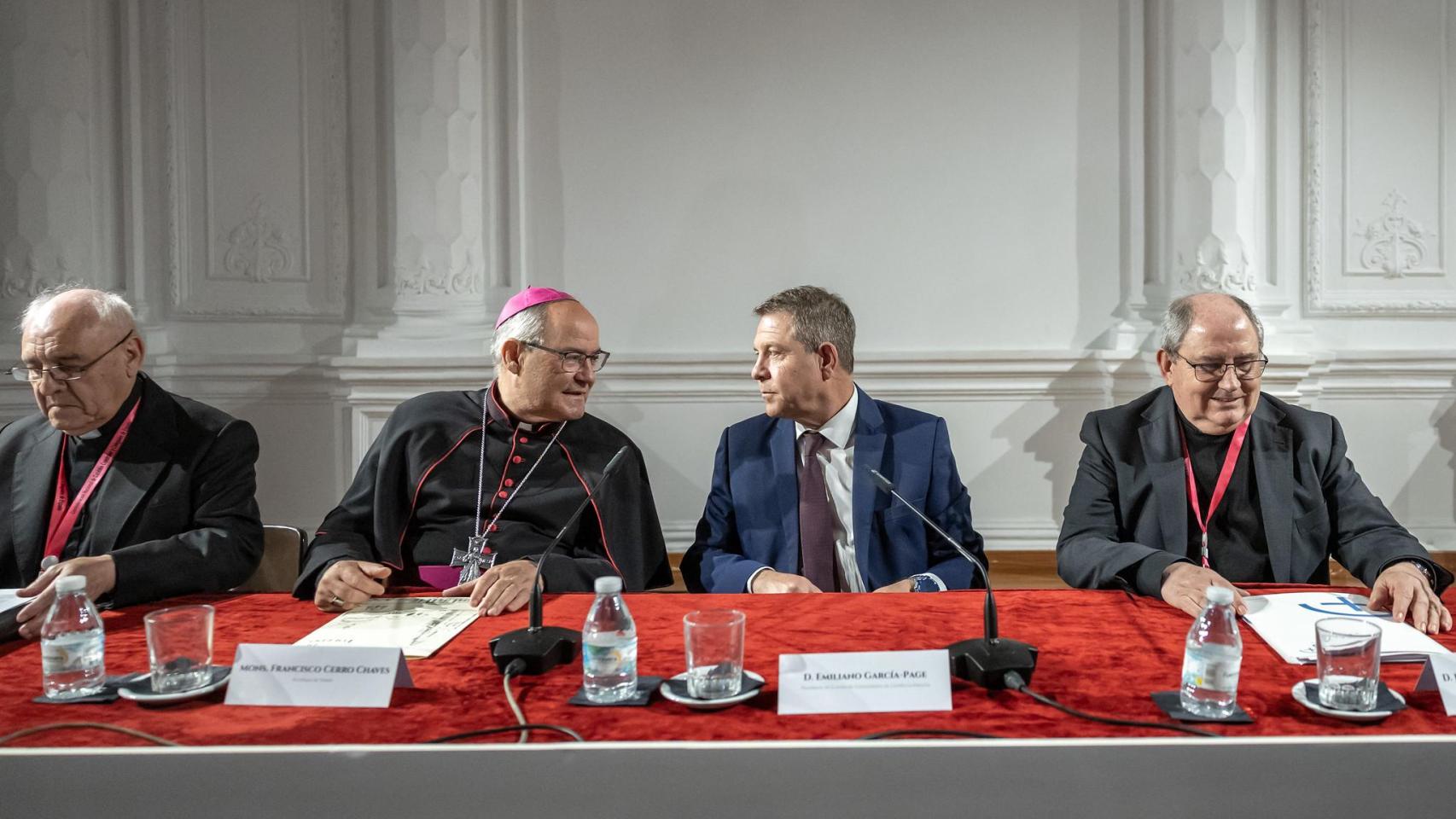 Imagen de la inauguración de las jornadas organizadas por la Confederación Nacional de Cabildos Catedrales y Colegiales de España.