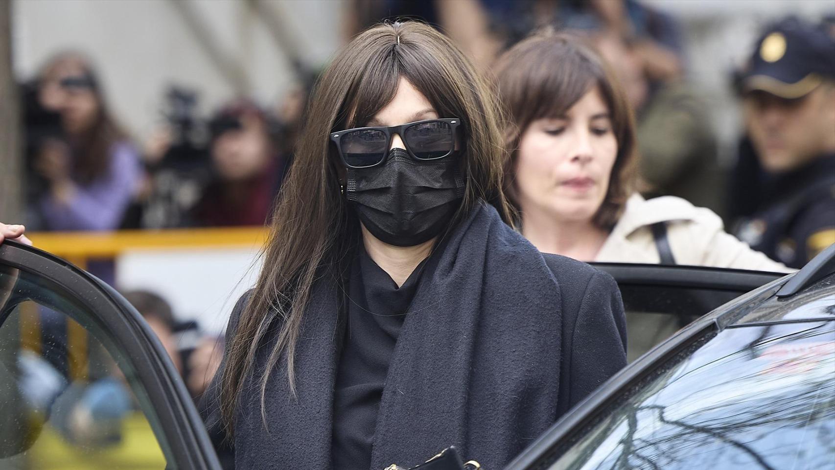 La expareja de Ábalos, Jésica Rodríguez, a su salida del Tribunal Supremo, a 7 de abril de 2026.