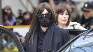 La expareja de Ábalos, Jésica Rodríguez, a su salida del Tribunal Supremo, a 7 de abril de 2026.