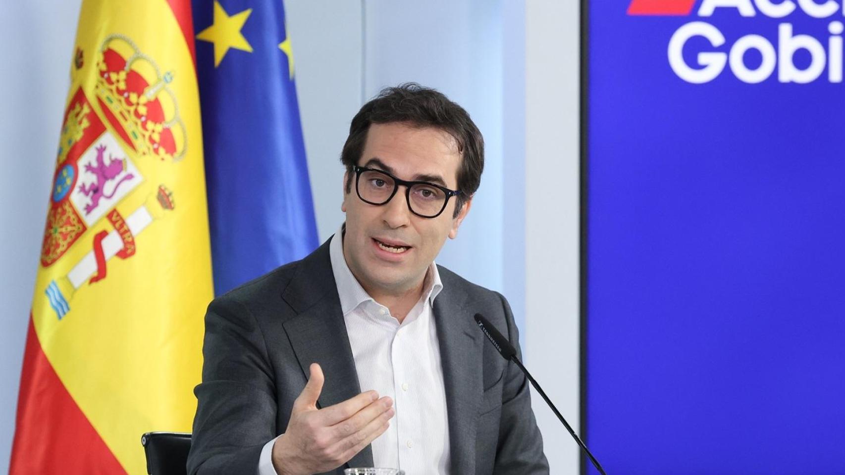 El vicepresidente segundo y ministro de Economía, Comercio y Empresa, Carlos Cuerpo.