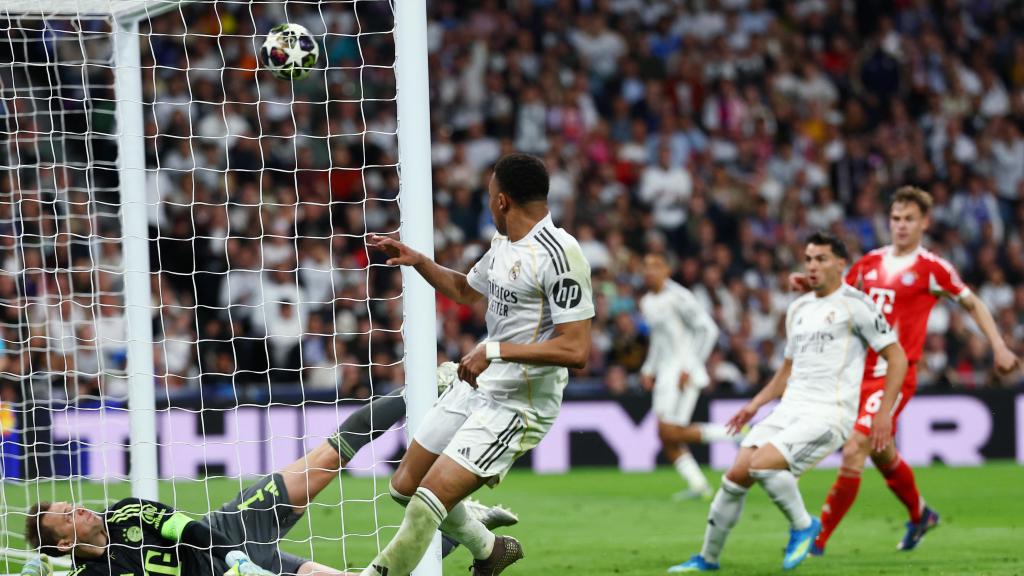 Así llegó el gol de Kylian Mbappé al Bayern Múnich
