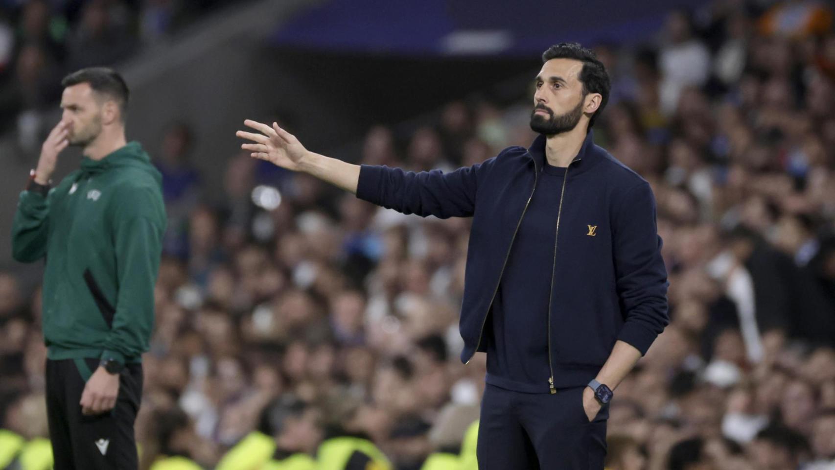 Álvaro Arbeloa durante el partido de Champions frente al Bayern.