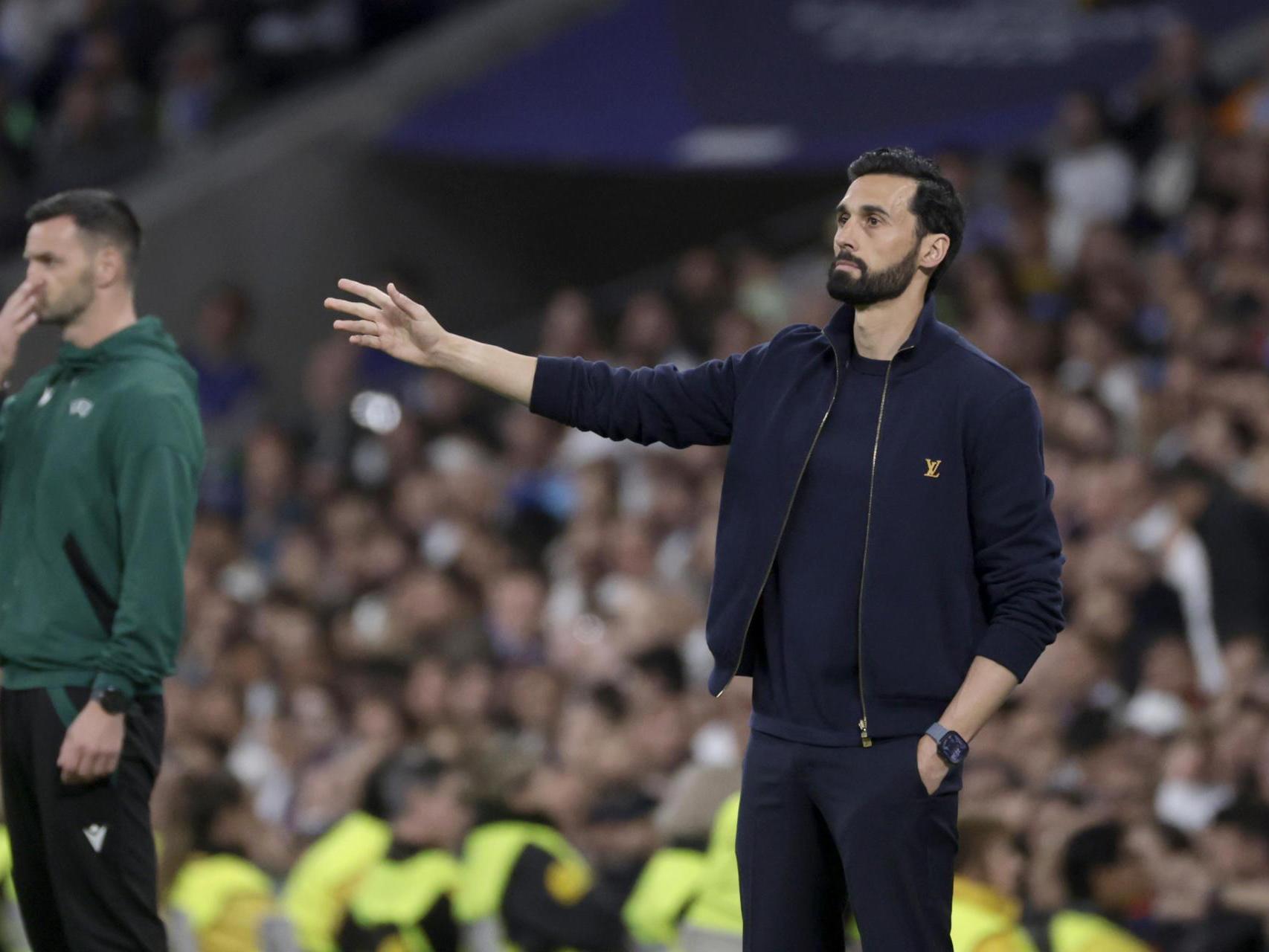 Álvaro Arbeloa durante el partido de Champions frente al Bayern.