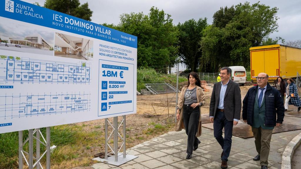 Presentación del nuevo instituto de Navia.