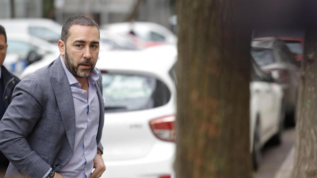 Víctor de Aldama a su llegada este miércoles al Supremo.