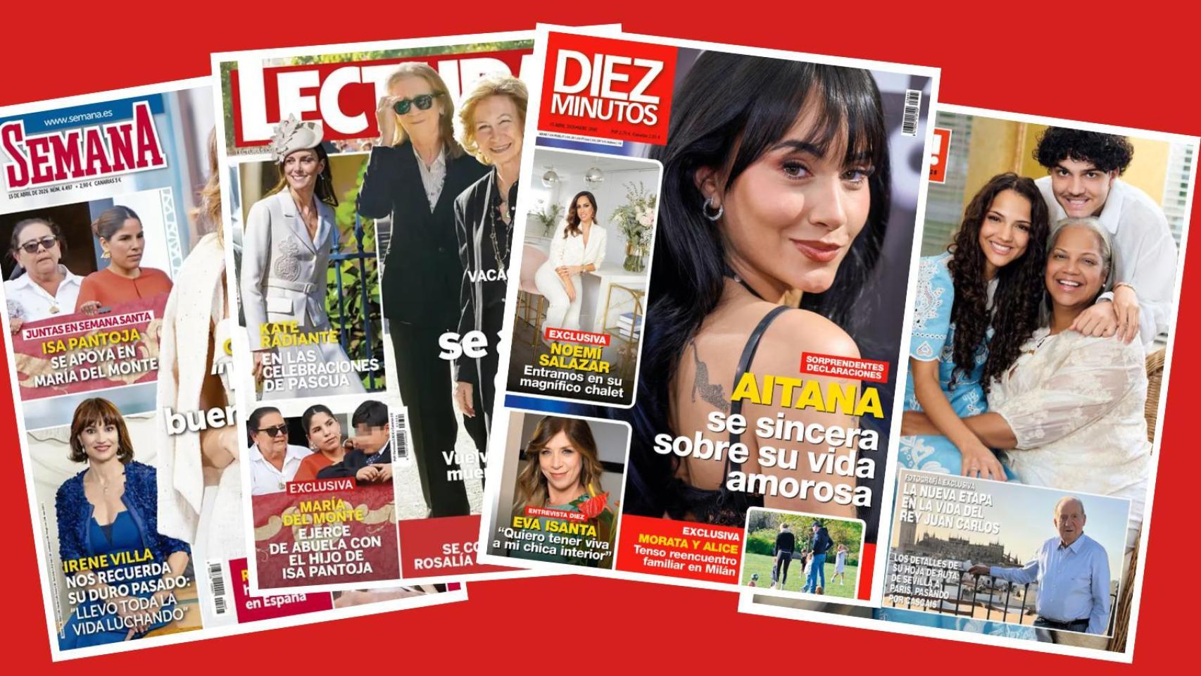 Portadas de revistas de miércoles, 8 de abril.