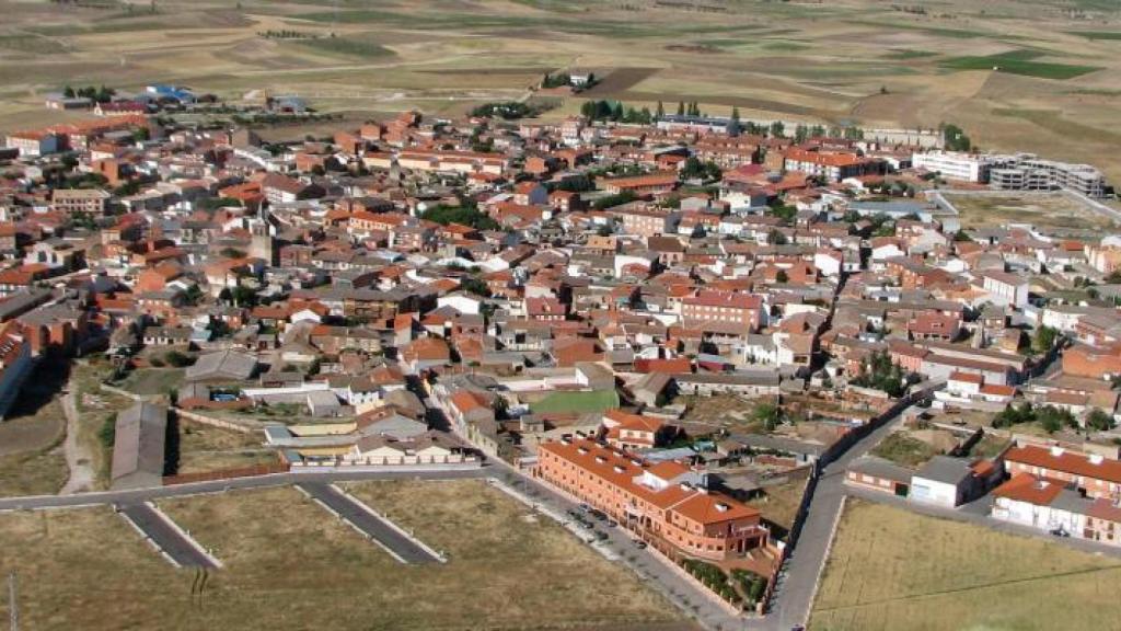 Vista aérea de Portillo de Toledo.