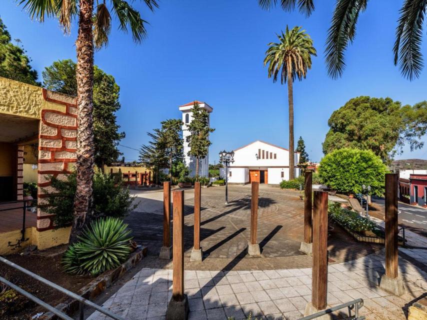 Parroquia de El Madroñal, en la localidad de Santa Brígida, en Gran Canaria.