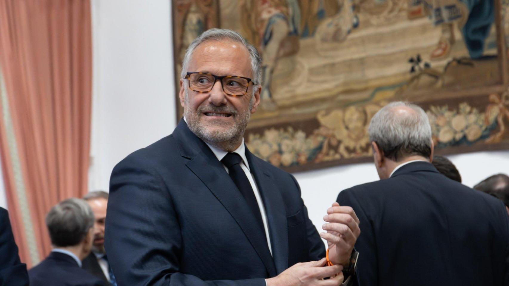 El presidente de las Cortes de Castilla y León y candidato de Vox a la Presidencia de la Junta en las últimas elecciones autonómicas, Carlos Pollán