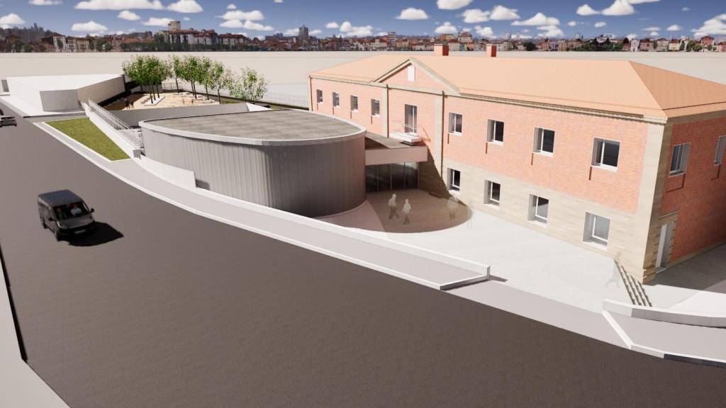 Recreación de lo que será el Centro de Innovación Juvenil.