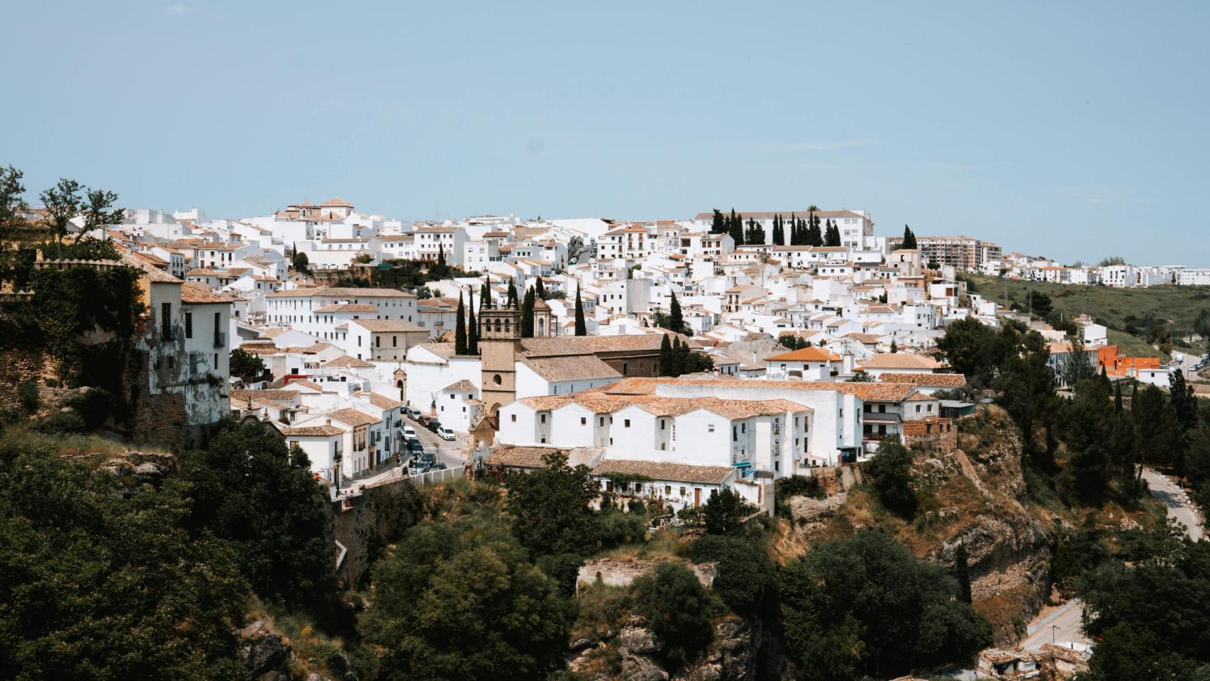 El pueblo de Comares en Málaga.