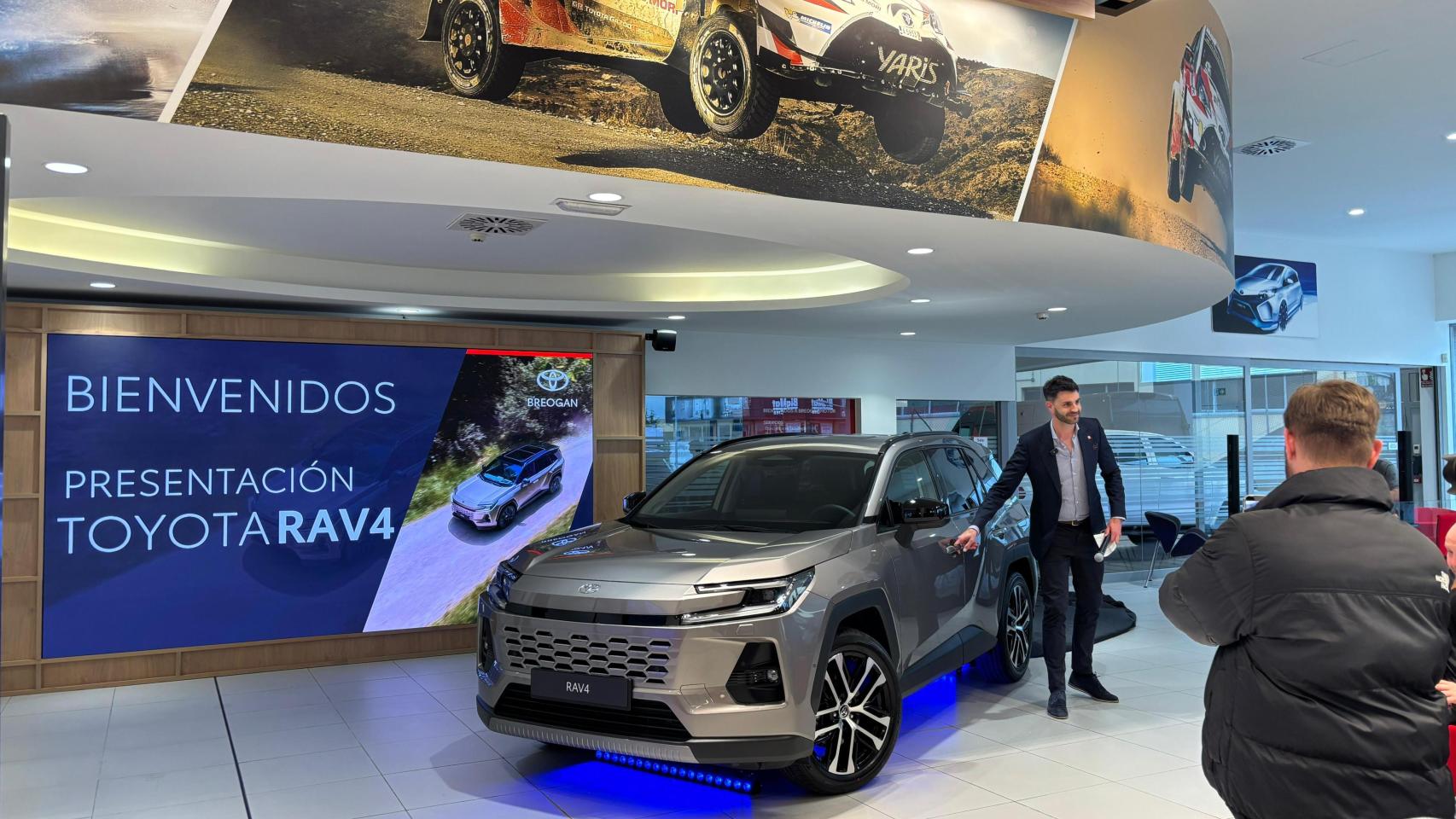 Toyota Breogán presenta en A Coruña el nuevo RAV4