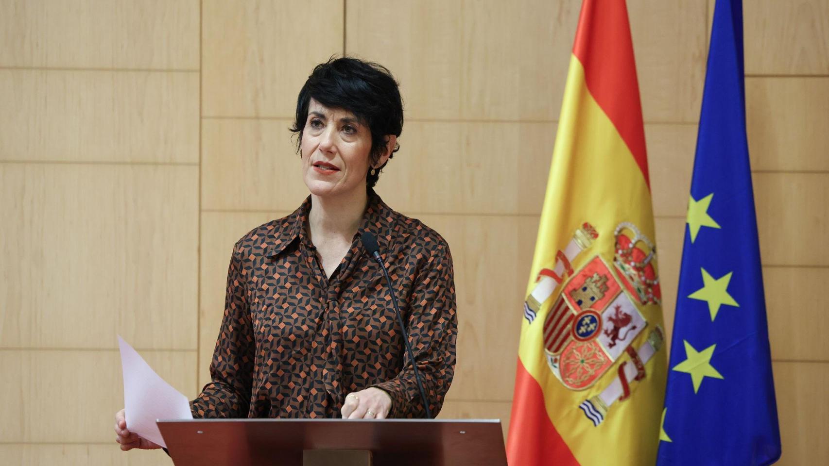 Elma Saiz, Ministra de Inclusión, Seguridad Social y Migraciones.
