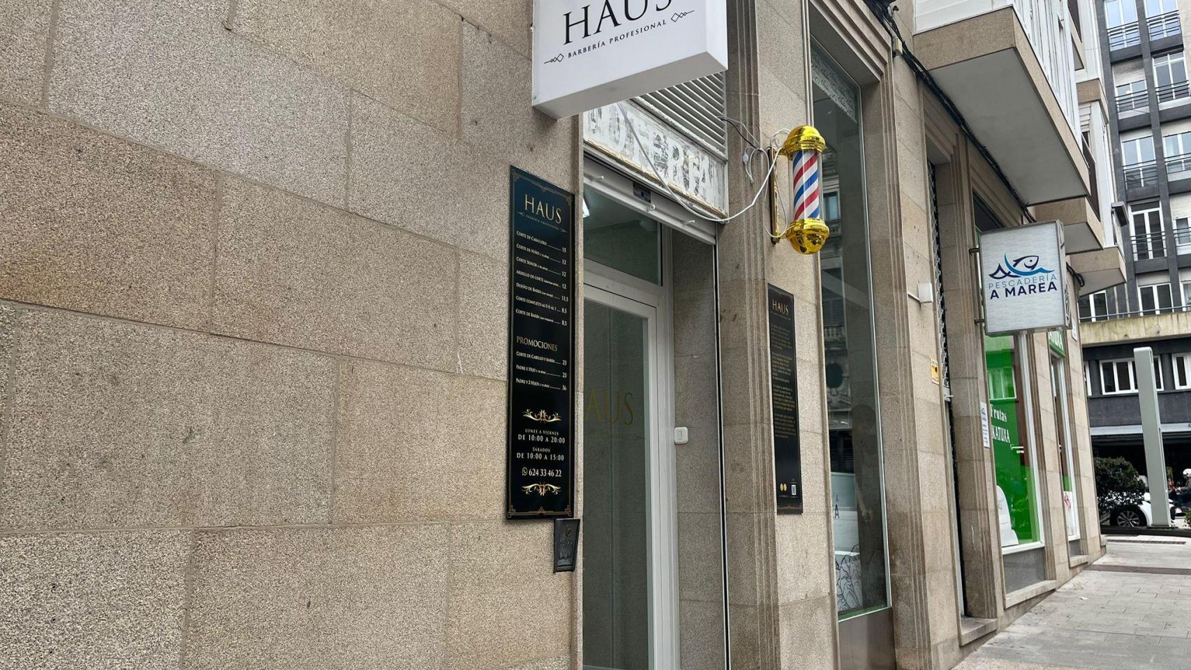 Abre una nueva barbería en el centro de Vigo