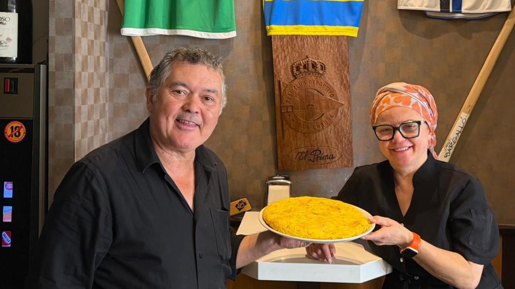 Jesús Rico Otero y su hermana María del Mar