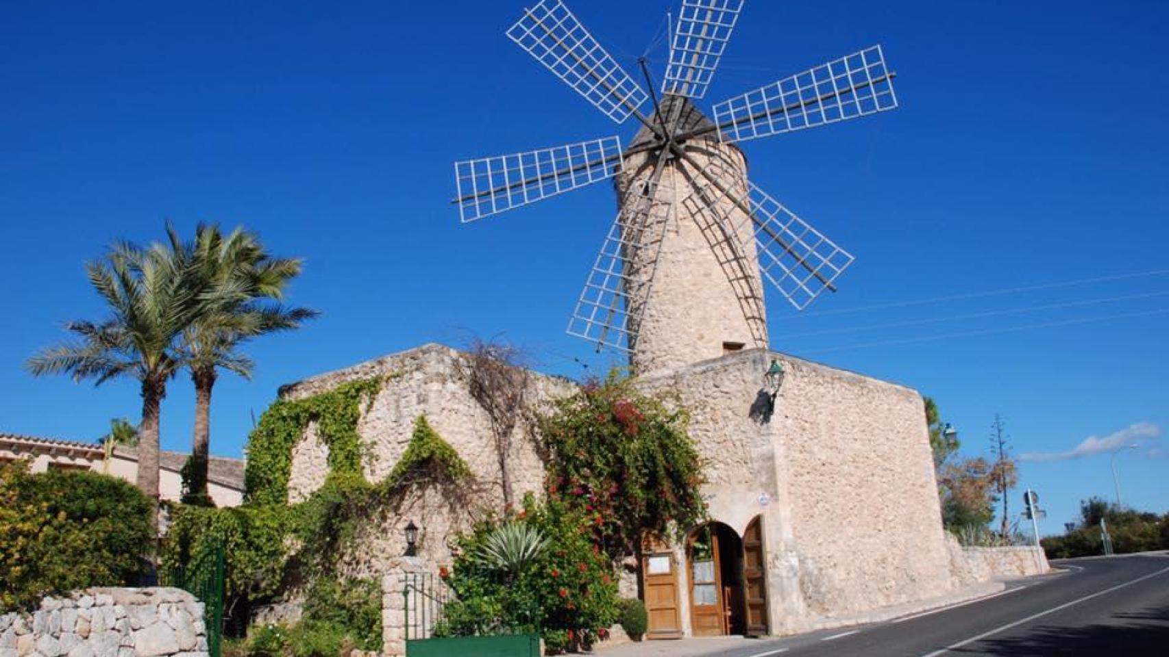 El restaurante en un antiguo molino donde hacen uno de los platos más curiosos de Mallorca