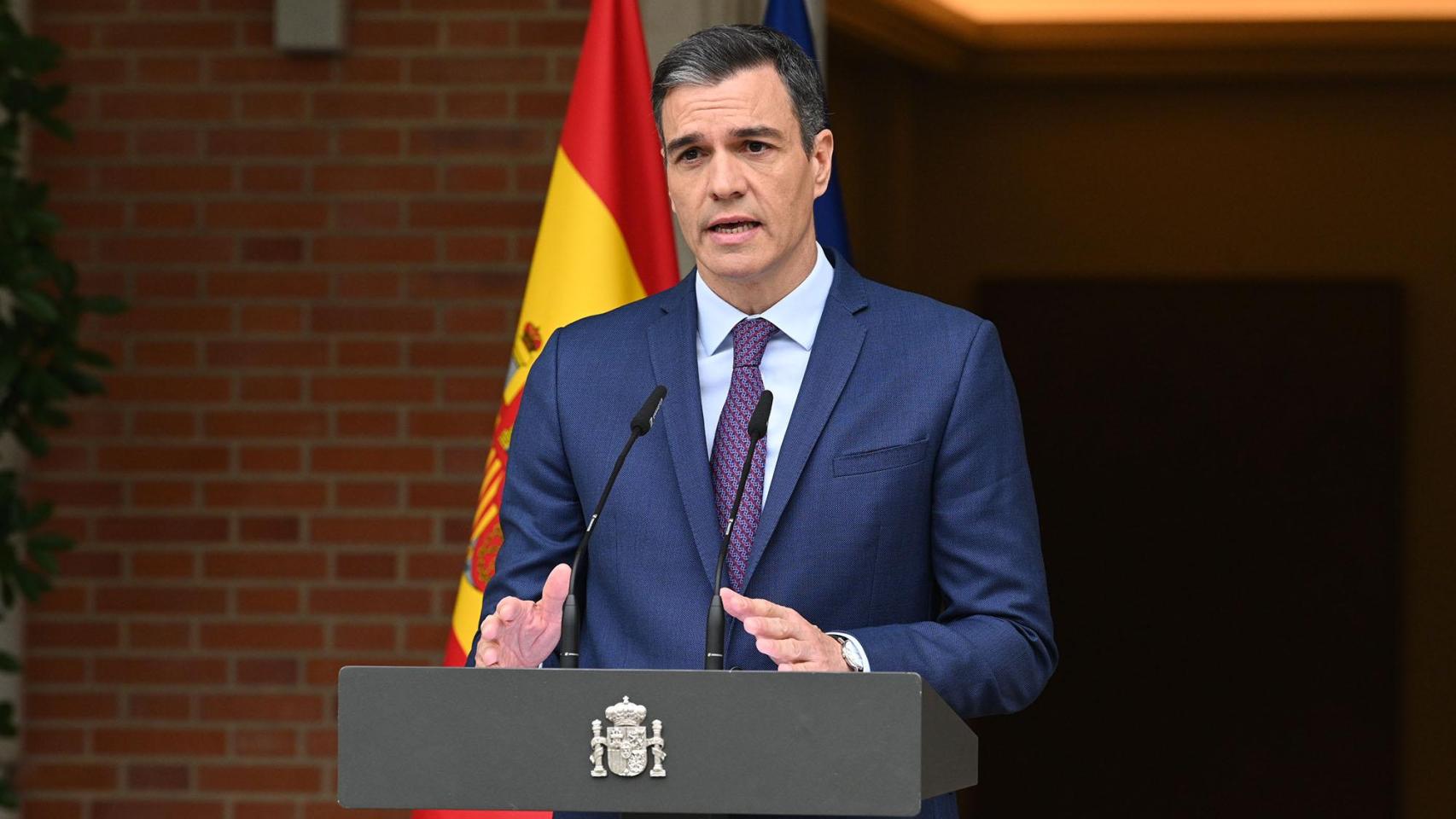 El presidente del Gobierno, Pedro Sánchez.