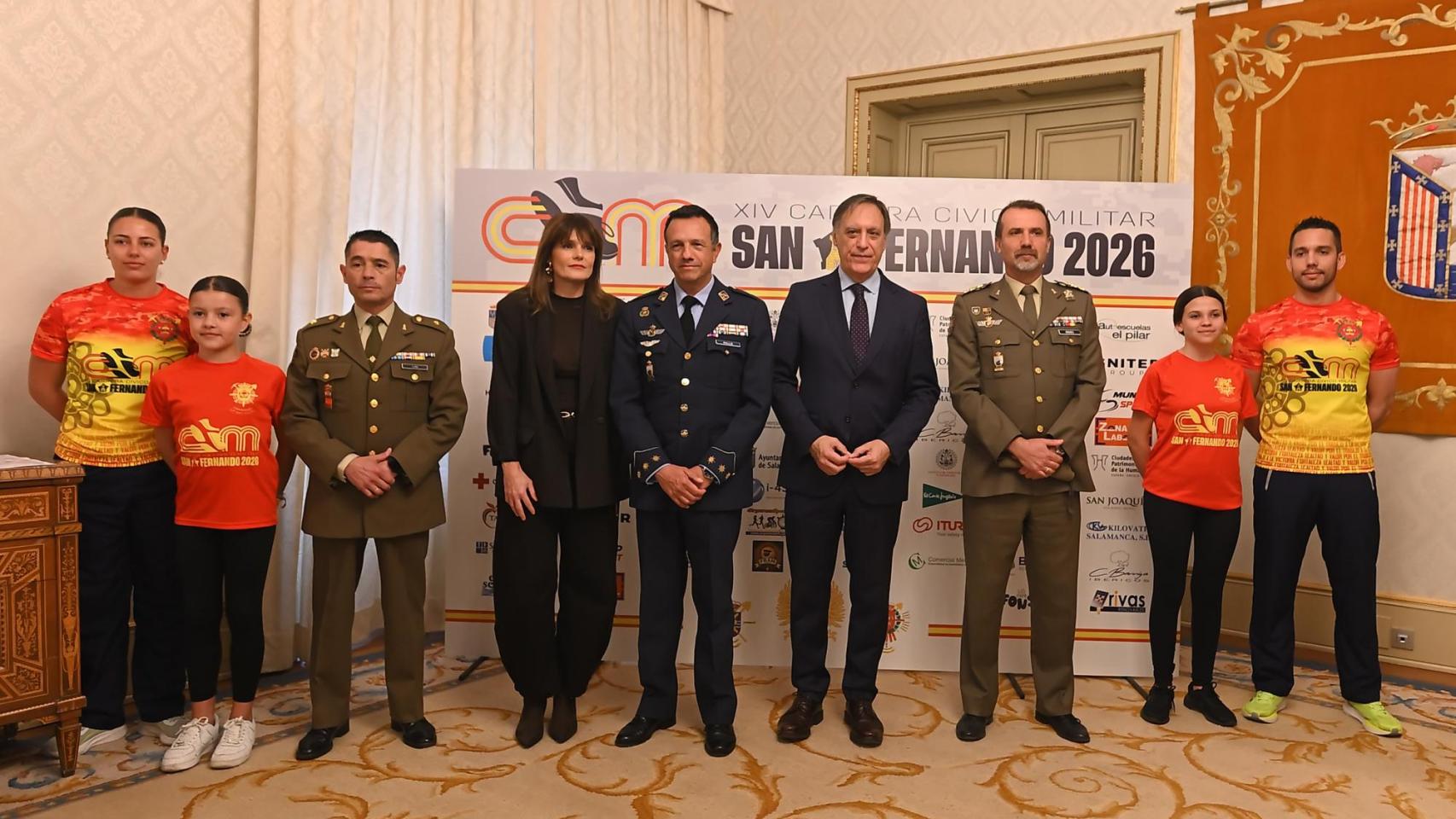 Presentación de la XIV edición de la Carrera San Fernando en Salamanca.