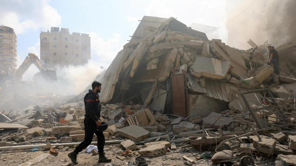 Consecuencias de los ataques masivos israelíes en Líbano a 8 de abril de 2026.