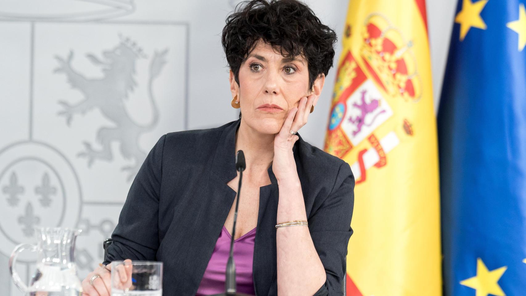 La ministra de Seguridad Social, Elma Saiz. Europa Press / Diego Radamés