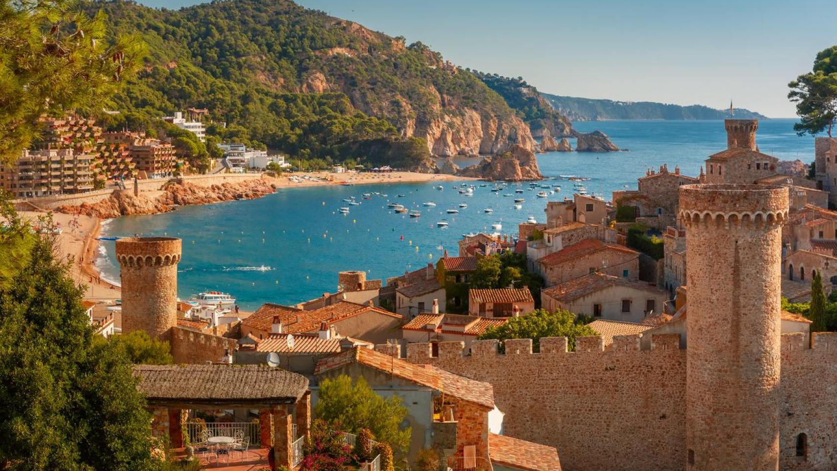 Tossa de Mar, en la Costa Brava.