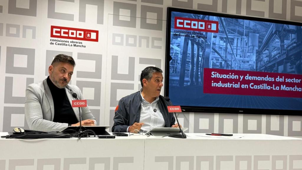 Juan Cuevas y Javier Ortega. Foto: CCOO.