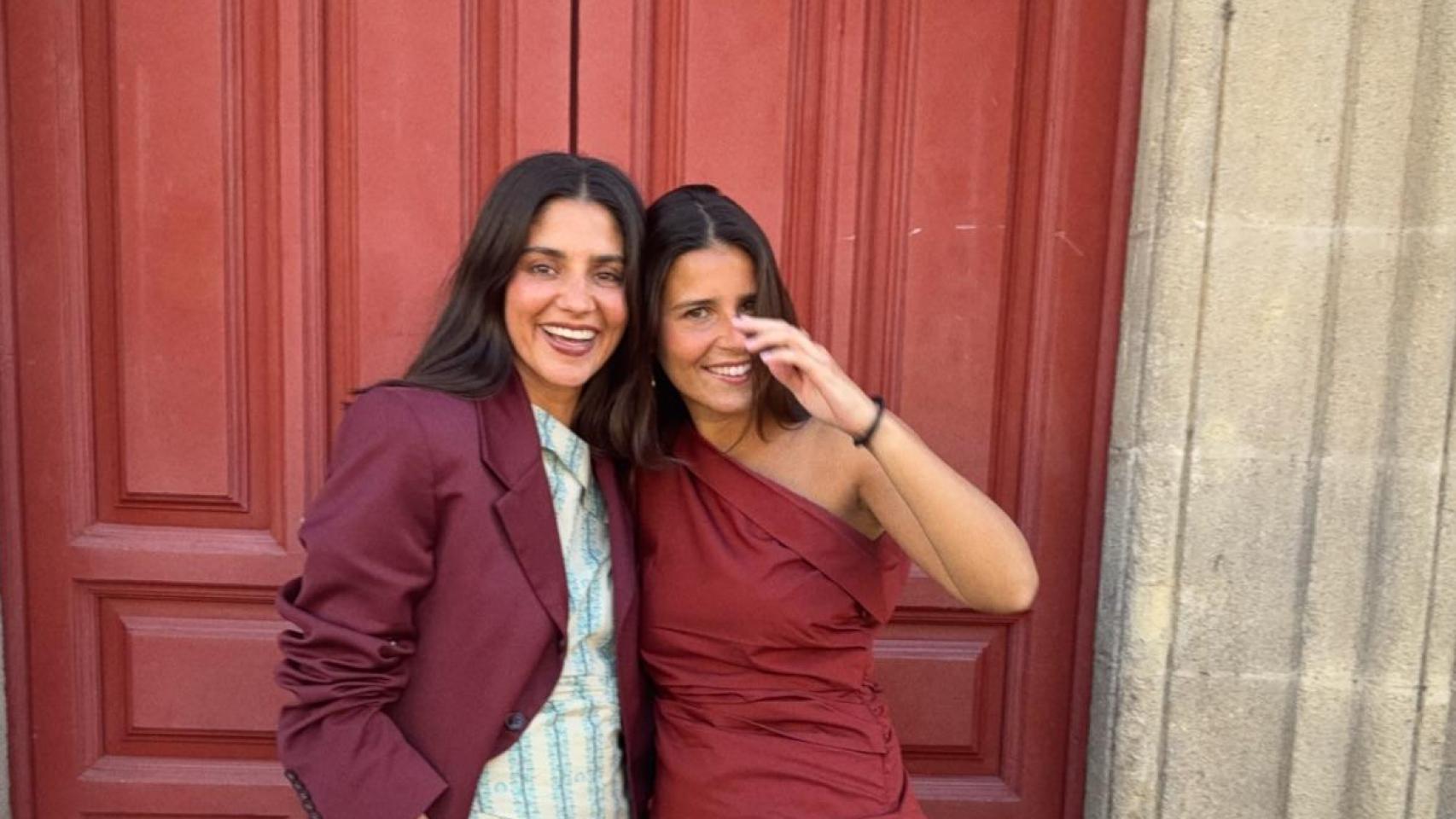 María García de Jaime junto a Tana Rivera.