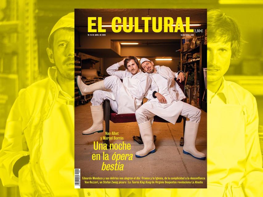 Nao Albet y Marcel Borràs fotografiados por Pau Venteo para la portada del 10 de abril de El Cultural.