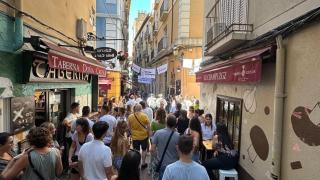 La zona de El Tubo de Zaragoza