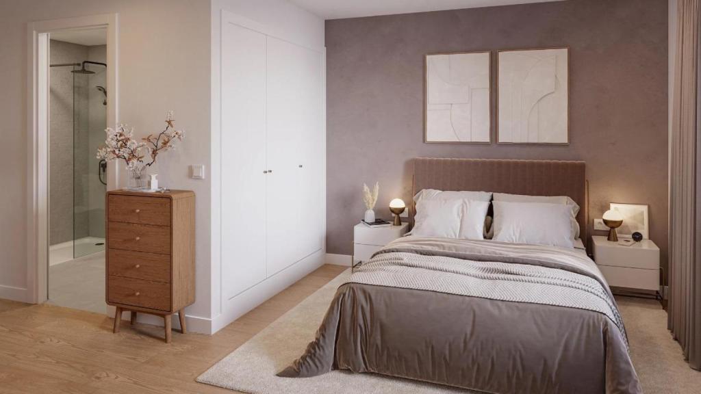 Interior de la vivienda.
